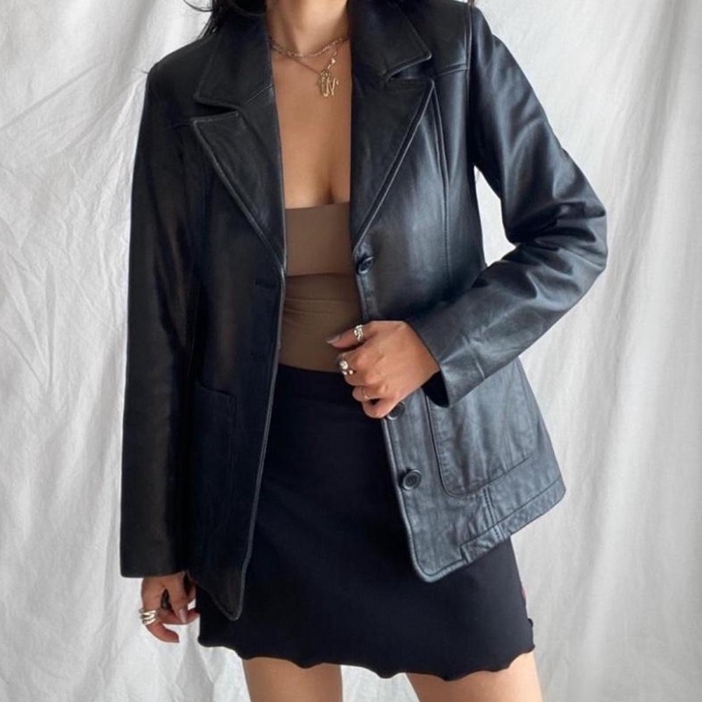 Genuine Leather Jacket Size XS
